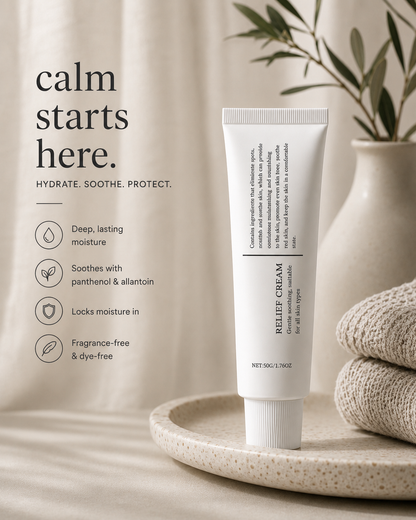 Relief Cream - Soothing Recovery & Moisture for Sensitive Skin
