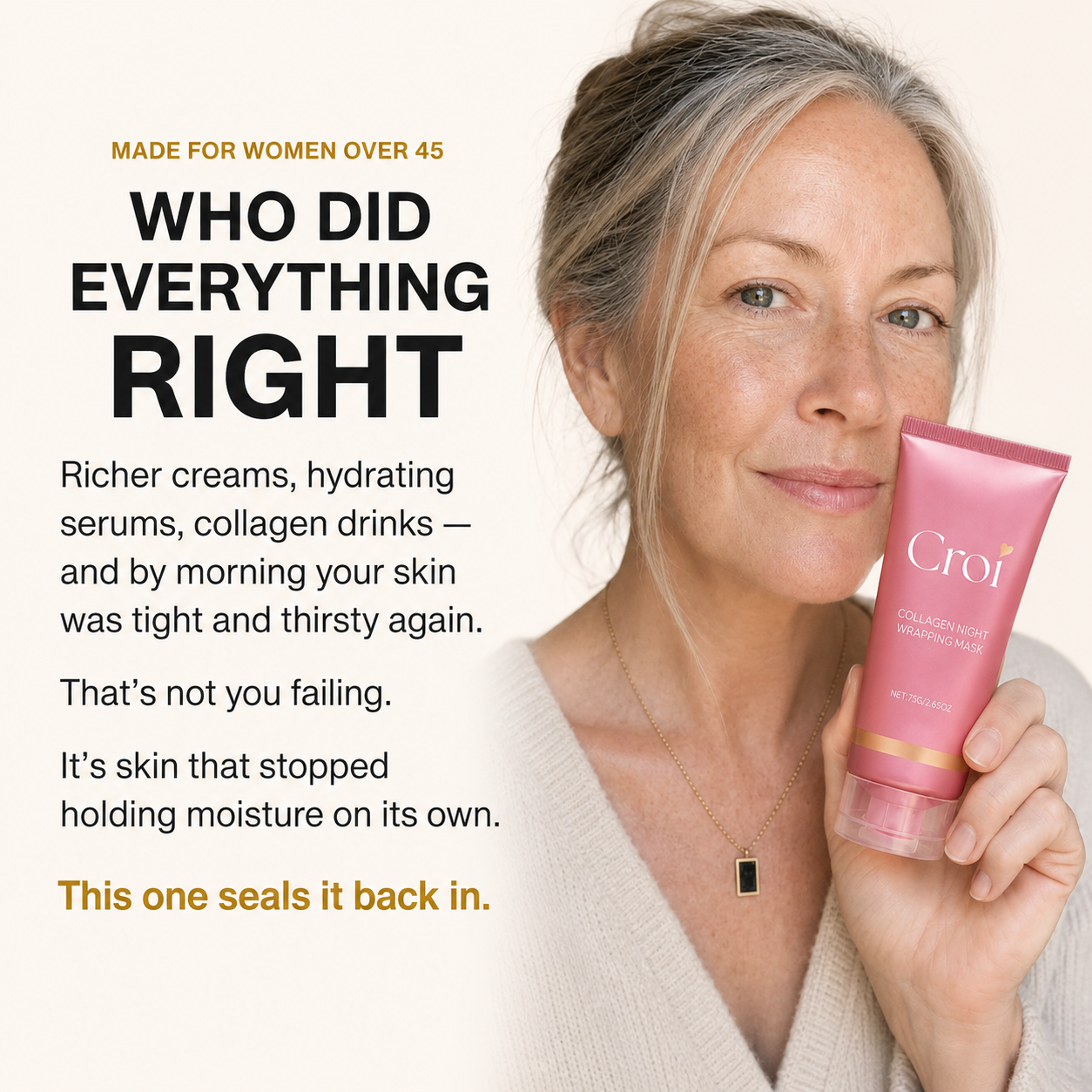 Croí Overnight Collagen Wrapping Mask